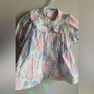 Fun & Flirty Selkie Creampuff blouse